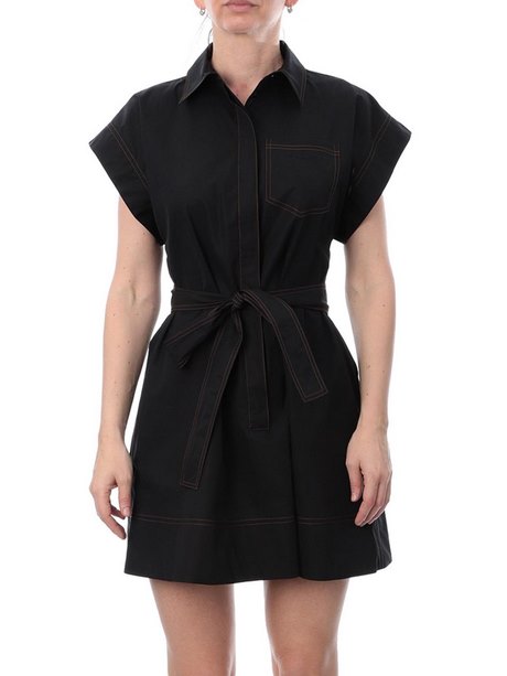 black-cotton-shirt-dress-31_11 Black cotton shirt dress