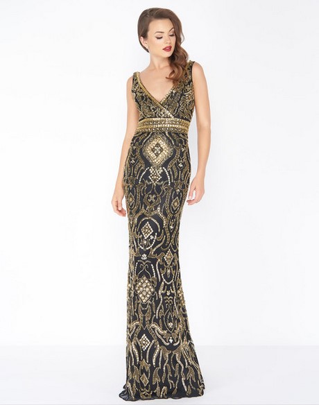 black-gold-prom-dress-14 Black gold prom dress