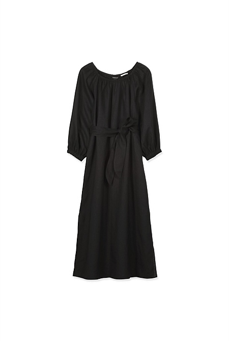 black-linen-maxi-dress-76_4 Black linen maxi dress