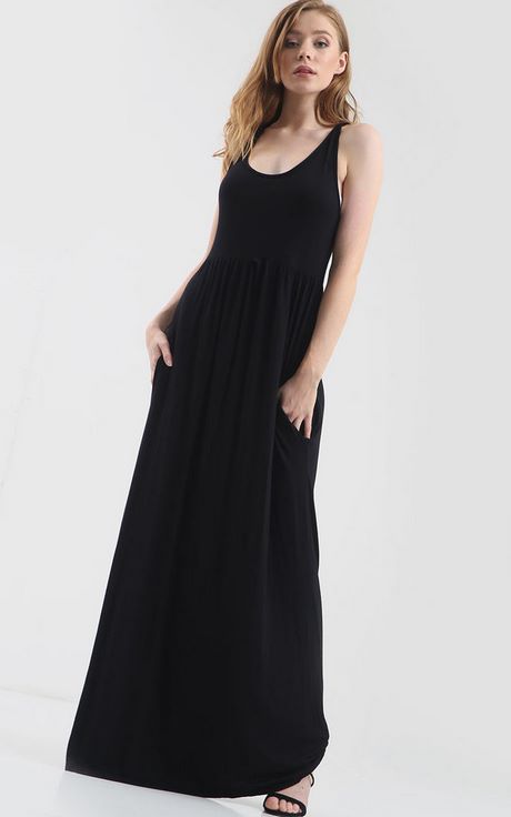 black-maxi-dress-with-pockets-92 Black maxi dress with pockets