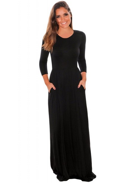 black-maxi-dress-with-pockets-92_10 Black maxi dress with pockets