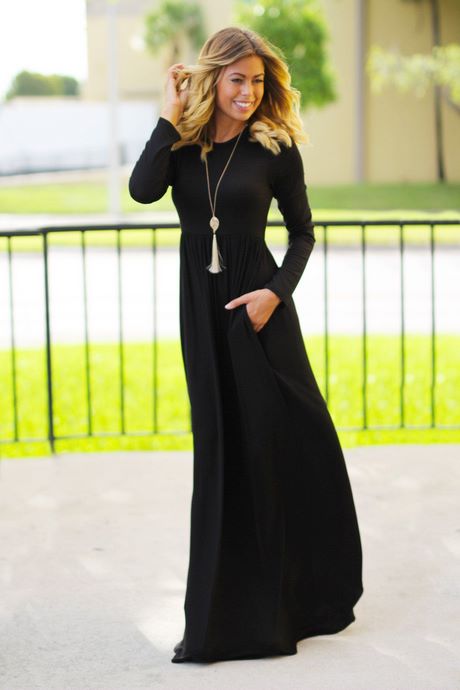black-maxi-dress-with-pockets-92_7 Black maxi dress with pockets