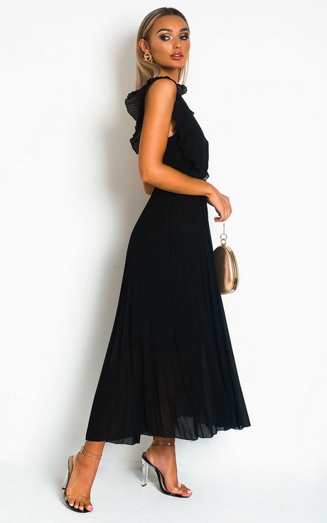 black-pleated-maxi-dress-98_2 Black pleated maxi dress