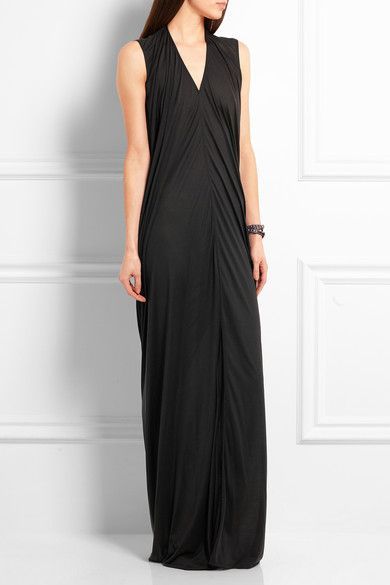 black-silk-maxi-dress-98_4 Black silk maxi dress