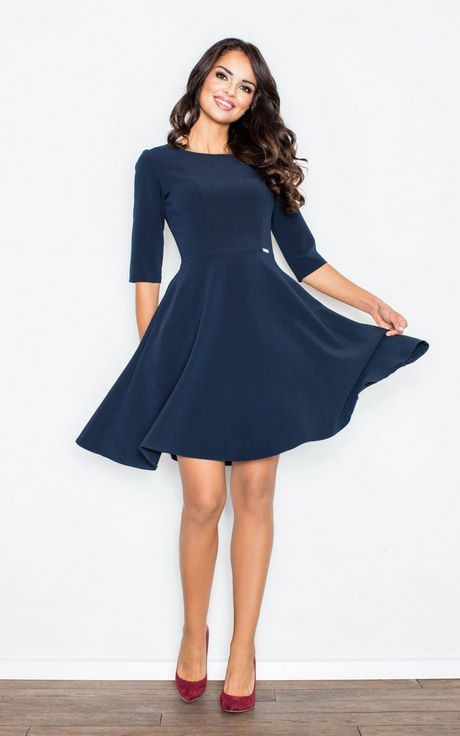 blue-flare-dress-90_8 Blue flare dress