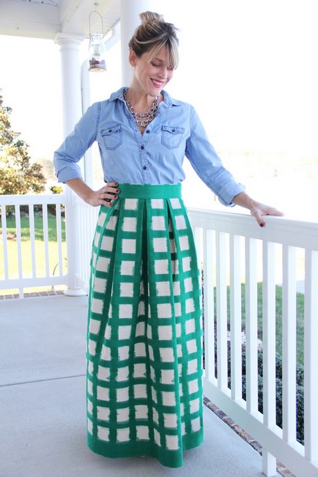 box-pleated-long-skirt-86_13 Box pleated long skirt