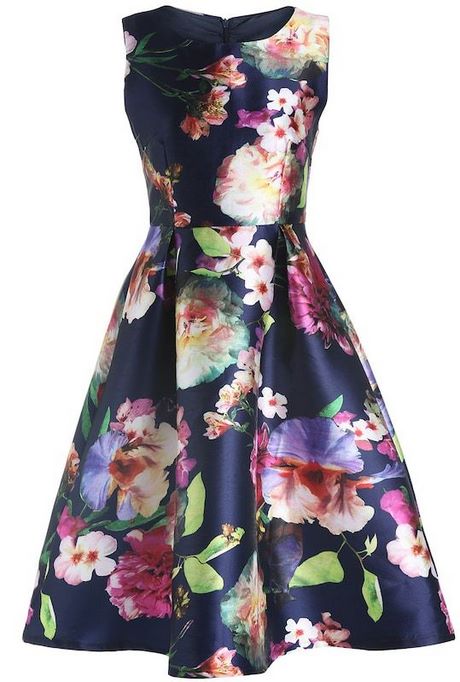 floral-flare-dress-81_15 Floral flare dress