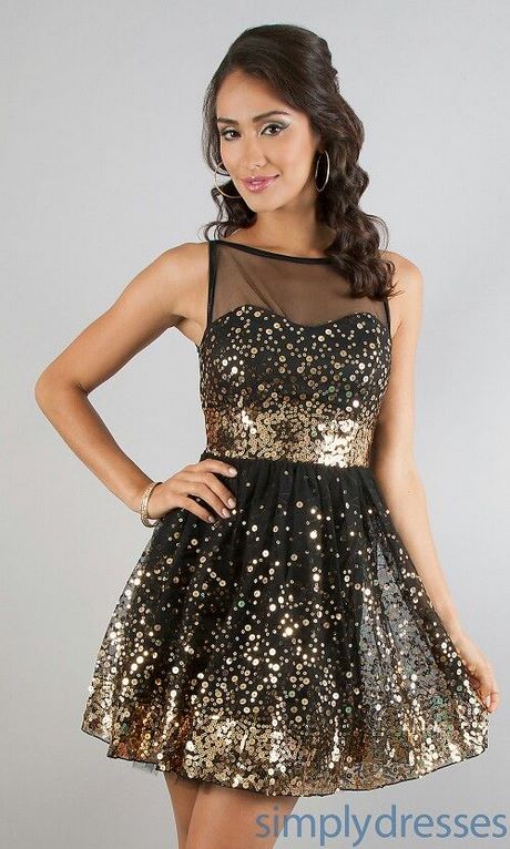 girls-black-and-gold-dress-14_18 Girls black and gold dress