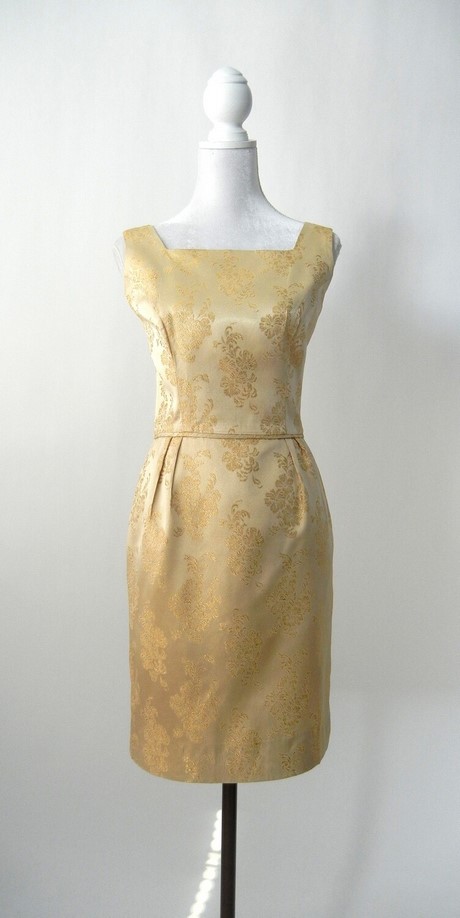 gold-brocade-dress-82_11 Gold brocade dress