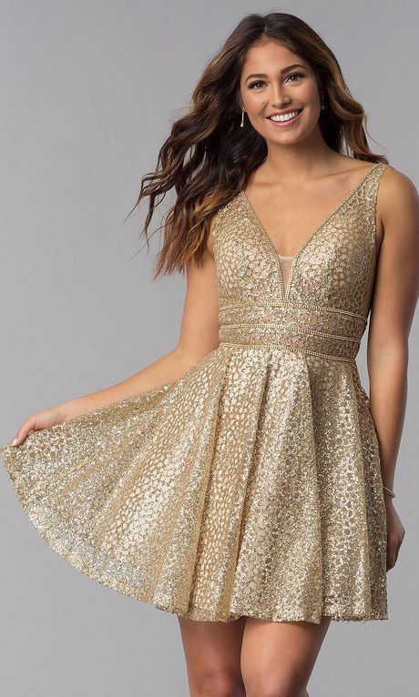 gold-formal-dresses-short-62 Gold formal dresses short