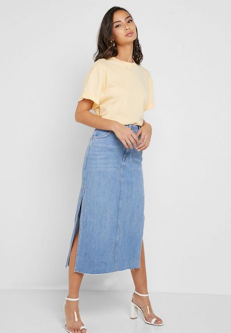 long-denim-skirts-with-side-slits-04_4 Long denim skirts with side slits