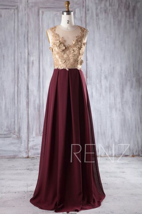 maroon-and-gold-bridesmaid-dresses-49_3 Maroon and gold bridesmaid dresses