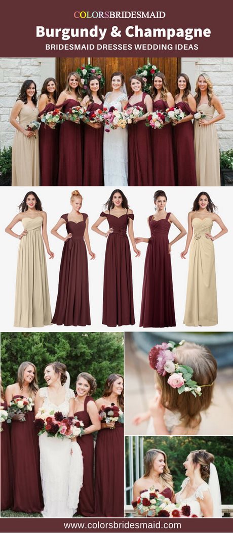 maroon-and-gold-bridesmaid-dresses-49_7 Maroon and gold bridesmaid dresses