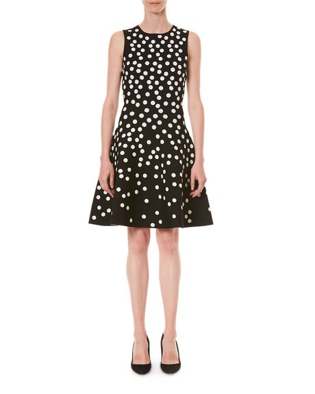 polka-dot-fit-and-flare-dress-30 Polka dot fit and flare dress