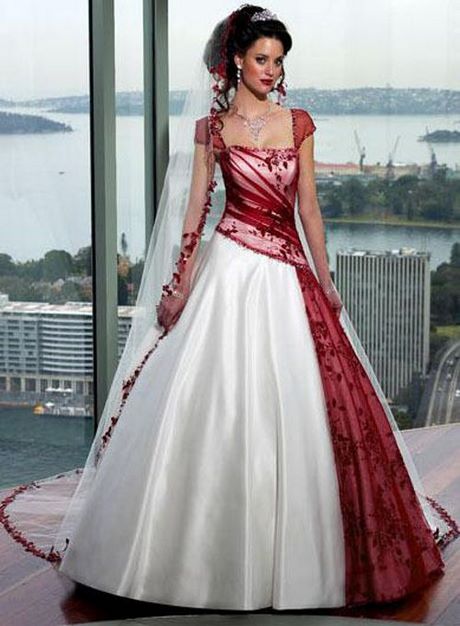 red-white-and-gold-wedding-dresses-72_9 Red white and gold wedding dresses