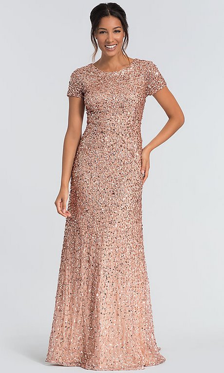 rose-gold-gown-with-sleeves-09_12 Rose gold gown with sleeves