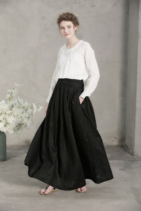 white-linen-maxi-skirt-55_7 White linen maxi skirt