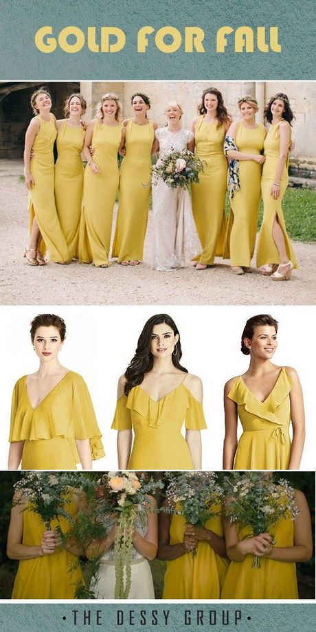 yellow-gold-bridesmaid-dresses-77_13 Yellow gold bridesmaid dresses