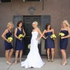 Navy blue bridesmaid dresses