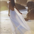 Backless beach wedding dresses
