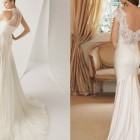 Backless lace wedding dresses
