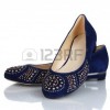 Blue shoes for women