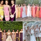 Bridesmaids dresses by color