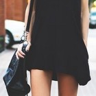 Casual little black dress
