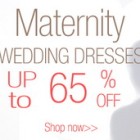 Cheap maternity wedding dresses