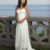 Chiffon beach wedding dresses