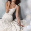 Cotton lace wedding dress