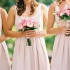Dusty pink bridesmaid dresses