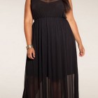 Maternity black dress