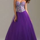 Purple ball dresses
