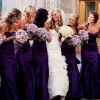 Purple bridesmaids dresses