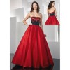 Red and black prom dresses