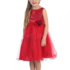 Red dresses for girls