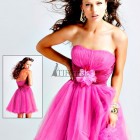 Short pink prom dresses