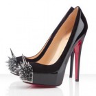 Spiked high heels