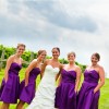 Violet bridesmaid dresses