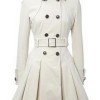 White dress coat