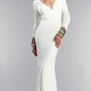 White long sleeve dresses