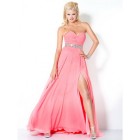 Long pink dresses