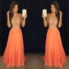 Orange prom dresses 2018