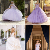 Purple wedding dresses 2023