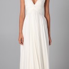 Casual white long dress