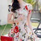 Flowery summer dress