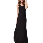 Long black casual dresses
