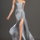 Silver special occasion dresses