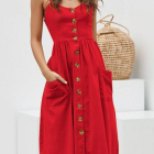 Red summer dresses 2020